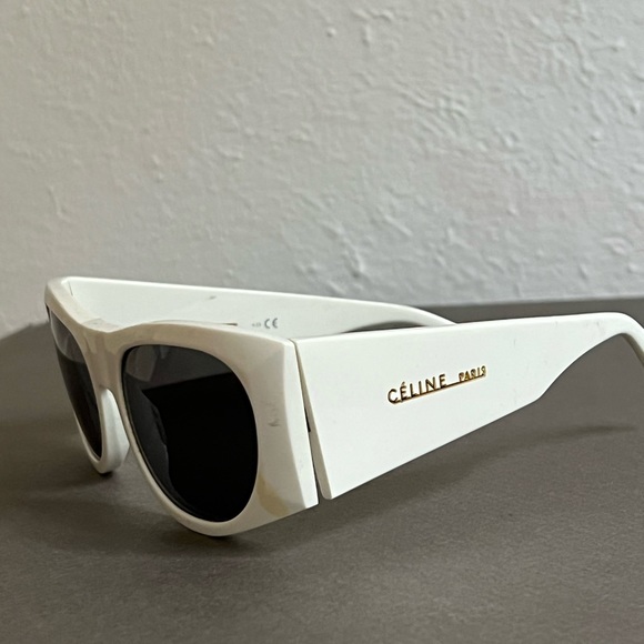 Celine oversized white glasses - Picture 1 of 6
